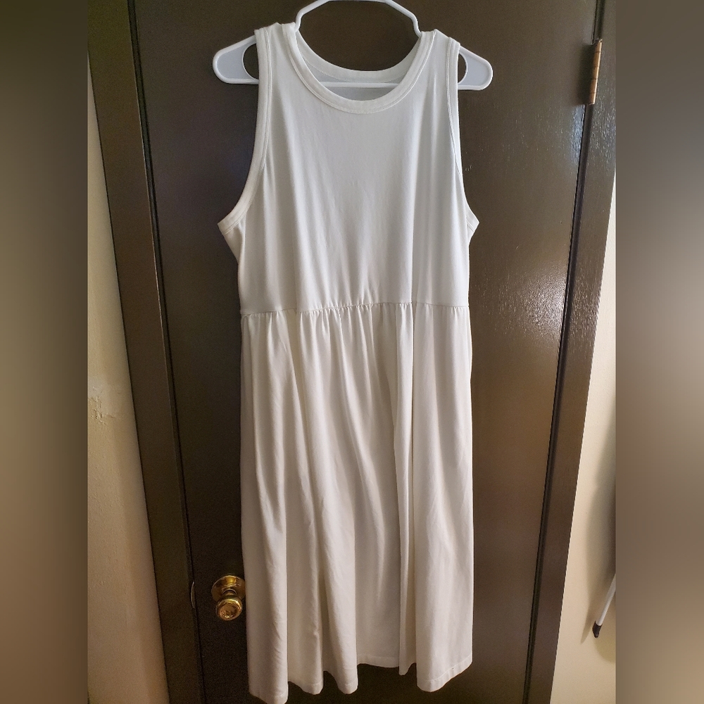 White Casual Dress